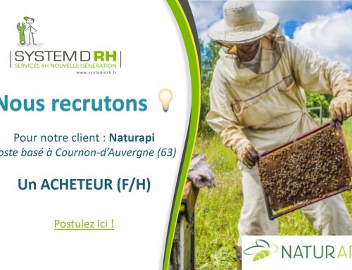 Opportunité #CDI Cournon d’Auvergne – Acheteur F/H